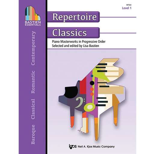 Bastien Essentials Repertoire Classics Level 1