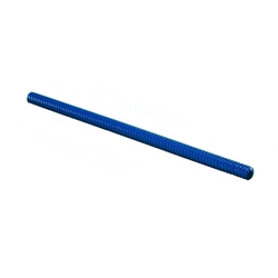 Rhythm Band Pair 14" Fluted Rhythm Sticks, Blue Finish