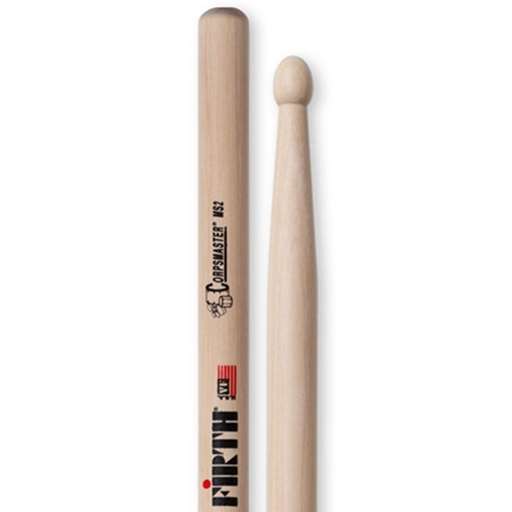 Vic Firth Corpsmaster Snare MS2 Drumsticks, Wood Tip