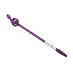 Aim Purple Jr. Bent "G-Clef " Pen