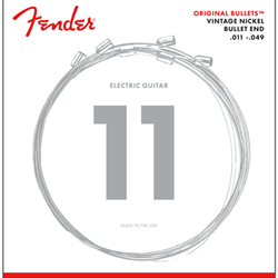 Fender Original Bullet 3150M Pure Nickel Electric Guitar Strings Gauges .011-.049