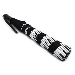 Aim Black & White Keyboard Umbrella