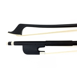 Glasser 1/4 French Bass Bow Horsehair Fiberglass Plastic Grip