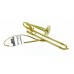 Music Treasures Gold Trombone Ornament