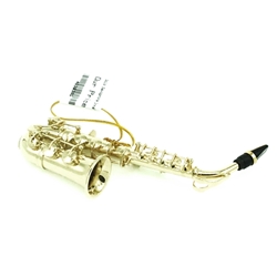Music Treasures Gold Saxophone Ornament