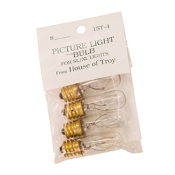 House of Troy 2000 Hour Bulb Pack of 4