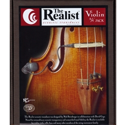 Realist RLSTVNQT Violin Pick-Up with 1/4" Jack