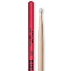 Vic Firth Vic-Grip American Classic 5A Drumsticks, Nylon Tip