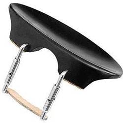 Flesch Ebony Violin Chinrest (flat) 4/4, 3/4