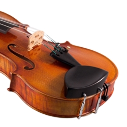 Teka Ebony Violin Chinrest fits 4/4 & 3/4 violin