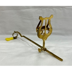 Amplate 514AG 2 Piece Adjustable Gold Tenor Trombone Lyre