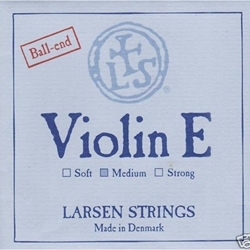 Larsen 4/4 Medium Tension with Ball End E Violin String Set