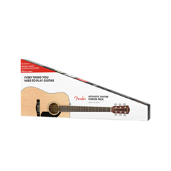 Fender CD-60S Classic Design Dreadnought Acoustic Guitar Package V2