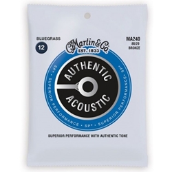 Martin MA240 Bluegrass Acoustic Guitar Strings