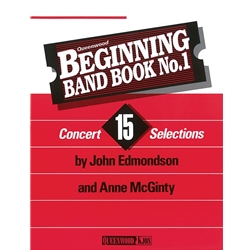 Queenwood Edmondson/McGinty   Queenwood Beginning Band Book 1 - Baritone Treble Clef