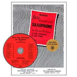 Try Niehaus L   Basic Jazz Conception Volume 1 Book / CD - Saxophone