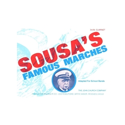 Presser Sousa Laudenslager  Sousa's Famous Marches - Adapted for School Bands - 3rd Clarinet