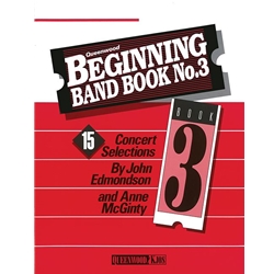 Queenwood Edmondson/McGinty   Queenwood Beginning Band Book 3 - Percussion