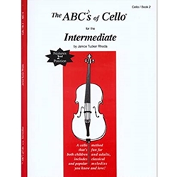 Carl Fischer Rhoda   ABCs of Cello - Intermediate Book 2 - Cello