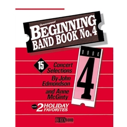 Queenwood Edmondson/McGinty   Queenwood Beginning Band Book 4 - Tuba