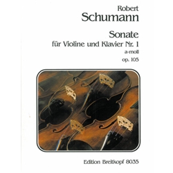 Breitkopf Schumann   Sonata - Violin