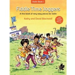 Oxford Blackwell   Fiddle Time Joggers Book / CD - Violin