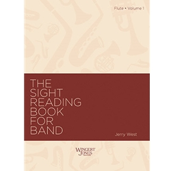Wingert Jones West J   Sight Reading Book for Band Volume 1 - 1st Alto Saxophone