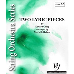 Wingert Jones Grieg E Hellem M  Two Lyric Pieces - String Orchestra