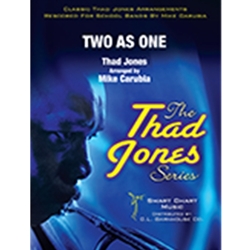 Smart Chart Jones J Carubia M  Two as One - Jazz Ensemble