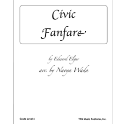 Trn Elgar E Wada N  Civic Fanfare - Concert Band