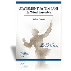Brolga Larson K   Statement for Timpani & Wind Ensemble - Concert Band