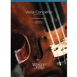 Wingert Jones Telemann G Parrish T  Viola Concerto (Second Movement) - String Orchestra
