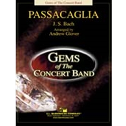 Barnhouse Bach Glover A  Passacaglia - Concert Band