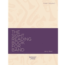 Wingert Jones West J   Sight Reading Book for Band Volume 3 - Flute